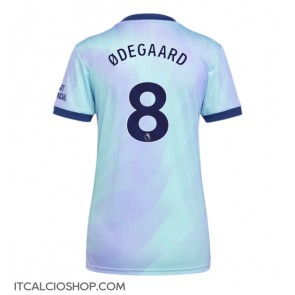 Arsenal Martin Odegaard #8 Terza Maglia Femmina 2024-25 Manica Corta